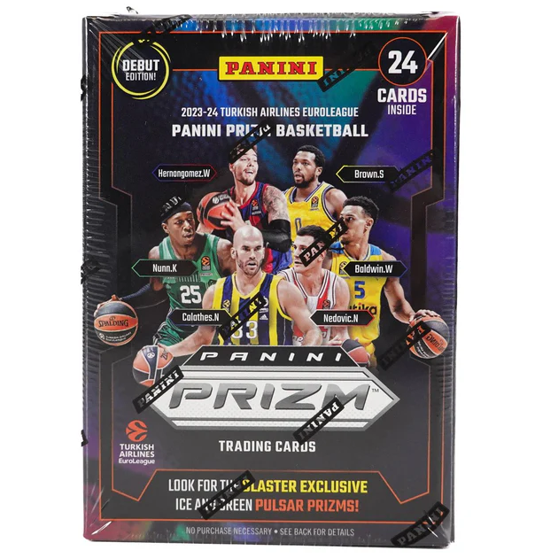 2023/24 Panini Prizm Turkish Airlines EuroLeague Basketball Blaster Box