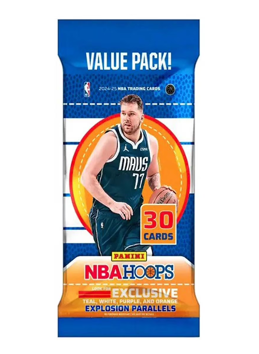 2024-25 Panini Hoops Basketball NBA Jumbo Value Fat Pack