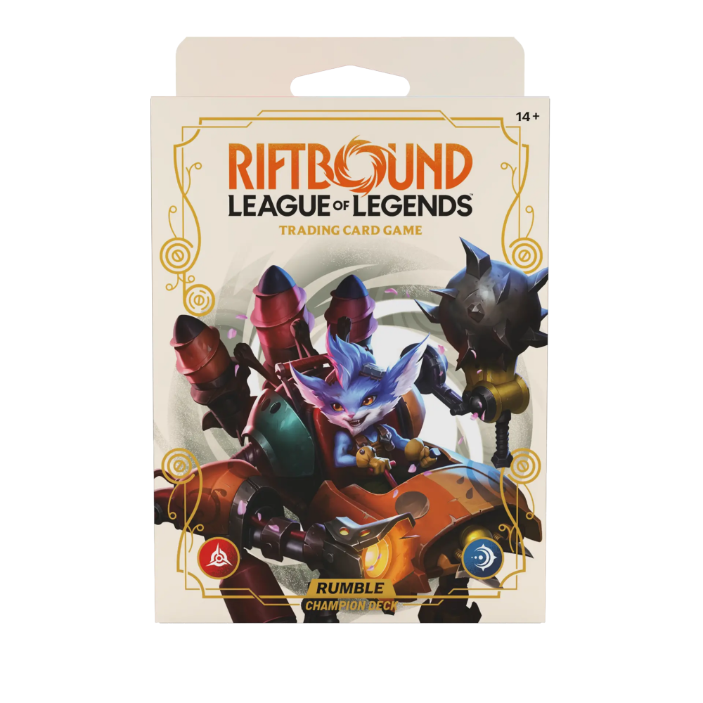 Riftbound: League of Legends TCG Spiritforged Champion Deck: Rumble