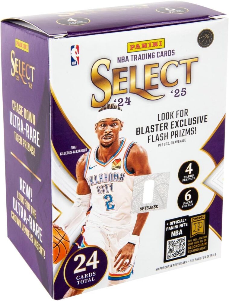 2024-25 Panini Select Basketball Blaster Box