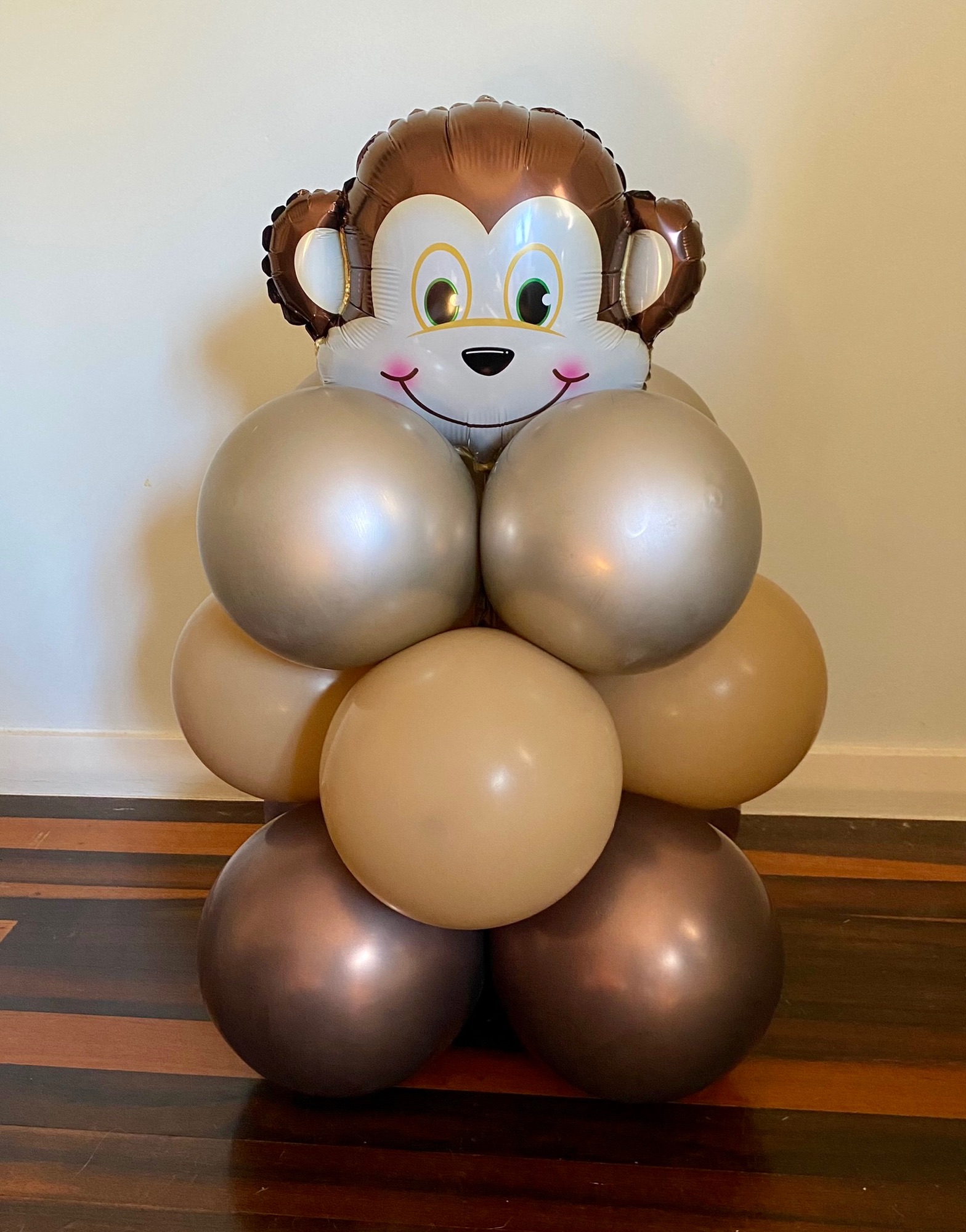 Monkey Face Balloon Stack