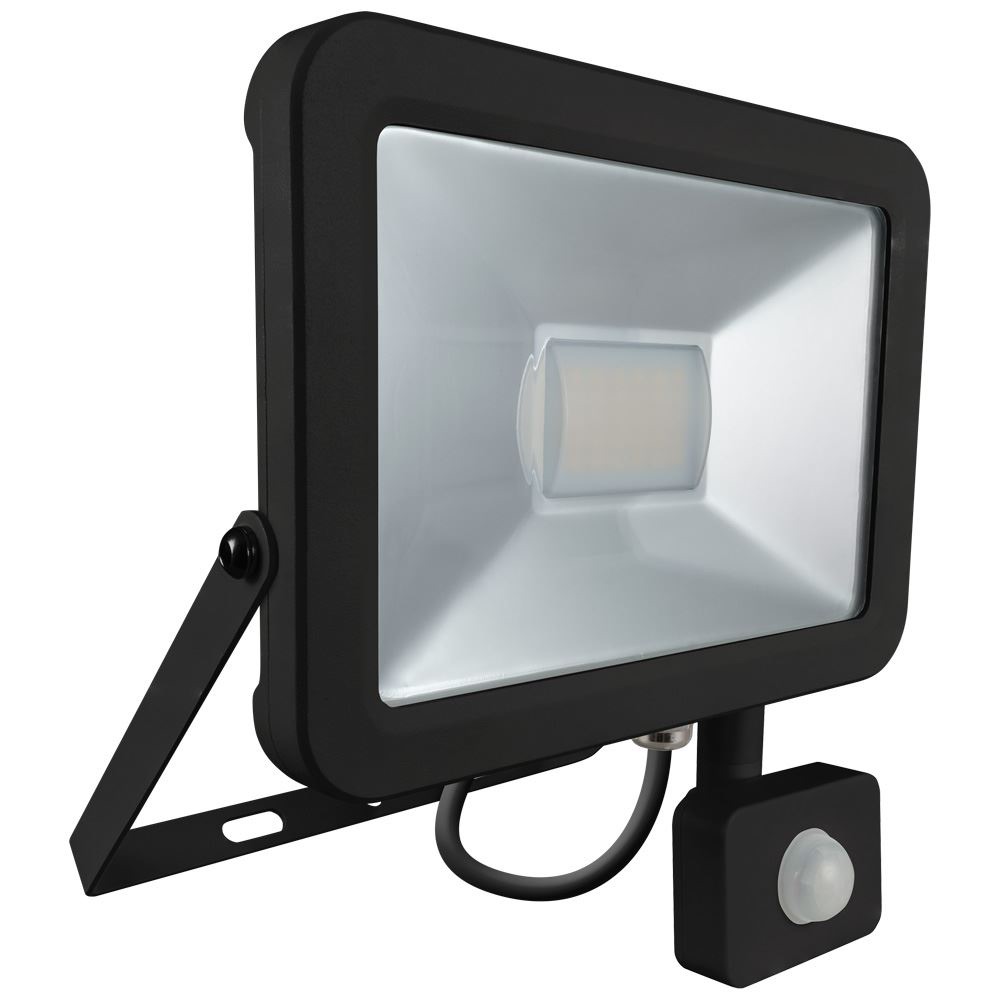 Integrated LED Floodlight with PIR Sensor
