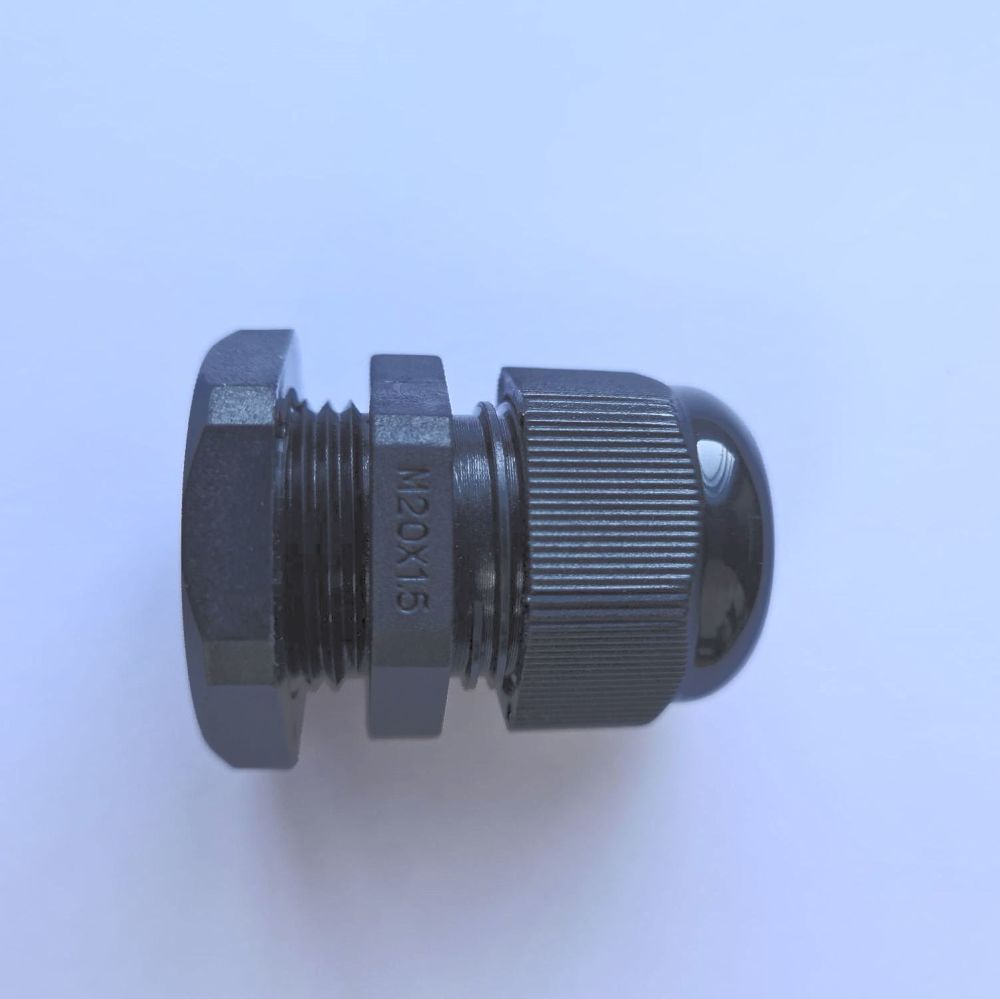 M20 Black Metric Cable Gland 5-9mm