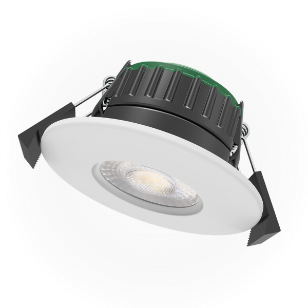 Avon Fire Rated LED 4CCT Downlight with White Bezel