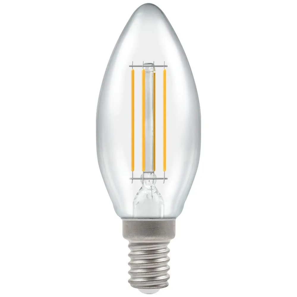 Dimmable LED 5W SES-E14 Warm White Candle Lamp