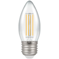Dimmable LED 5W ES-E27 Warm White Candle