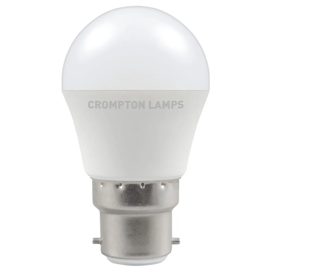 LED 5.5W BC Warm White Golf Ball Lamp