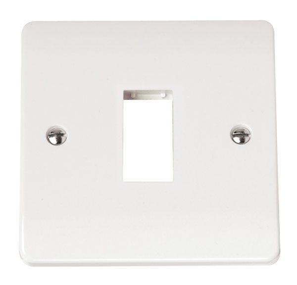 SINGLE SWITCH PLATE1 GANG APERTURE