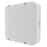 LED Square Bulkhead 12W 3CCT - White