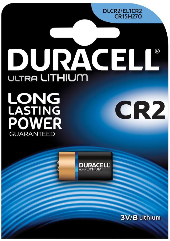 Duracell CR2 3V lithium battery 