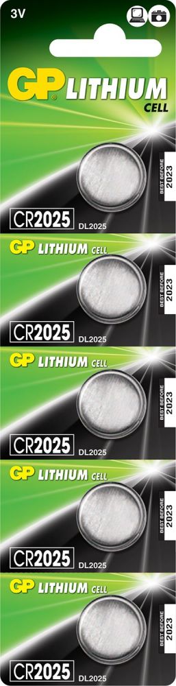 Lithium Button Cell CR2025 3V