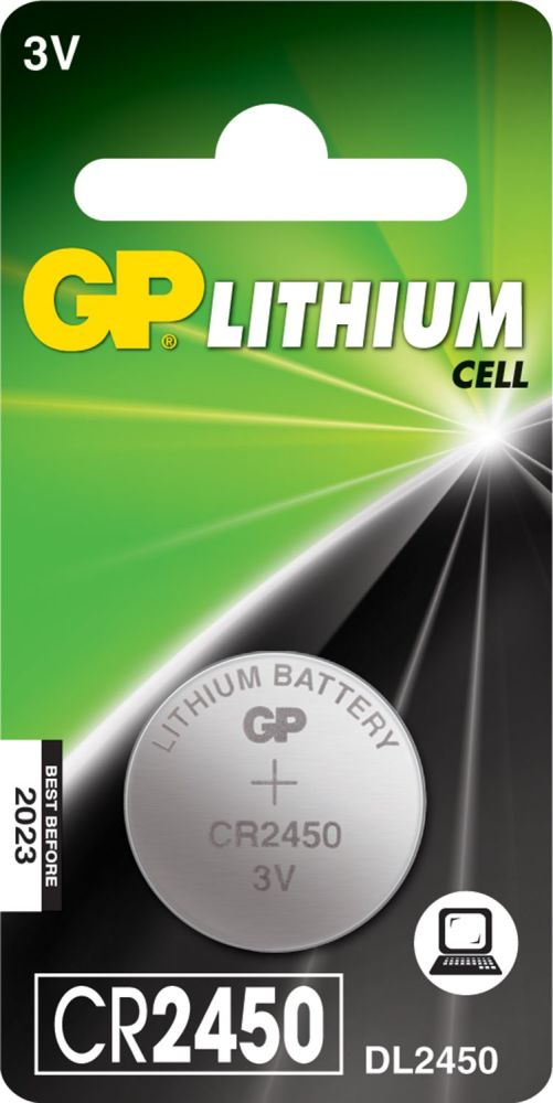 Lithium Button Cell CR2450 3V 