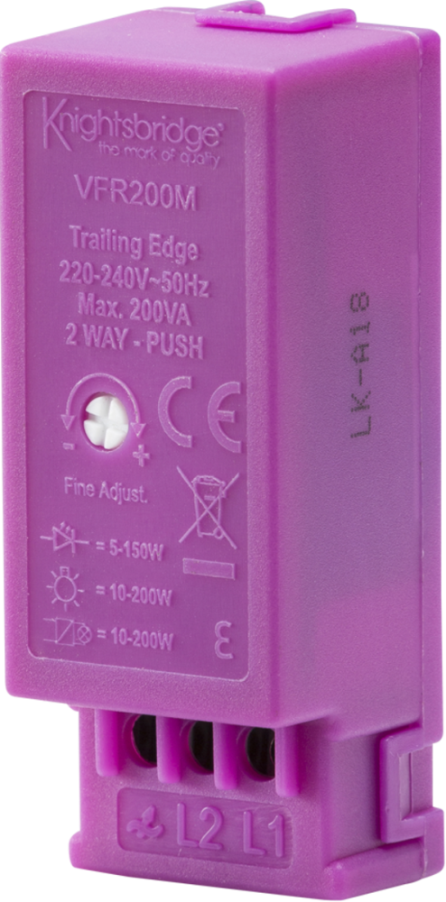 LED Dimmer Module 10-200W (5-150W LED) Trailing Edge