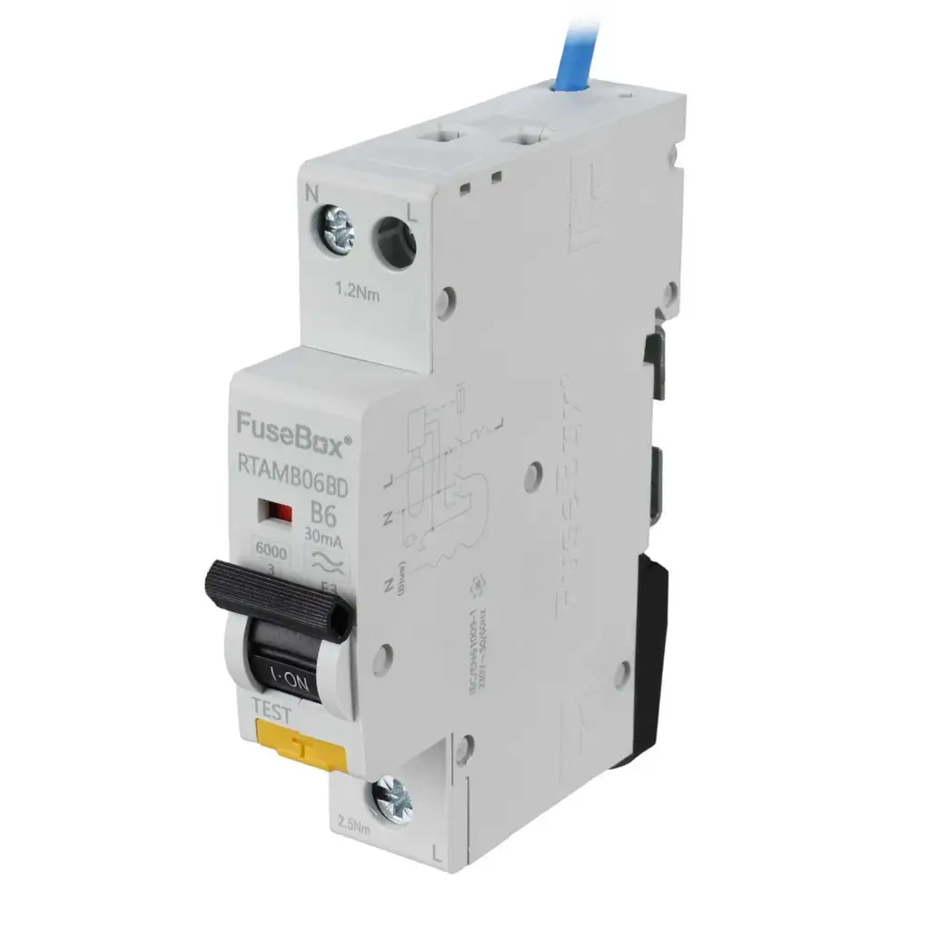 FuseBox Bi-directional RCBO 6A