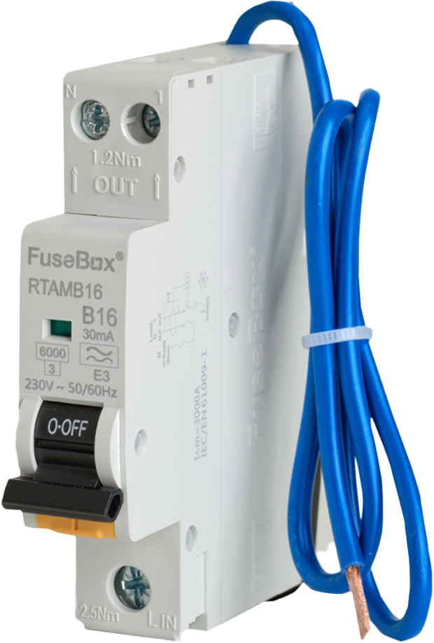 FuseBox Mini RCBO 16 Amp Type A