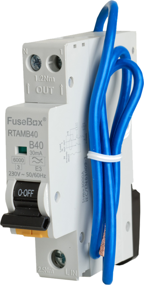 FuseBox Mini RCBO 40 Amp Type A