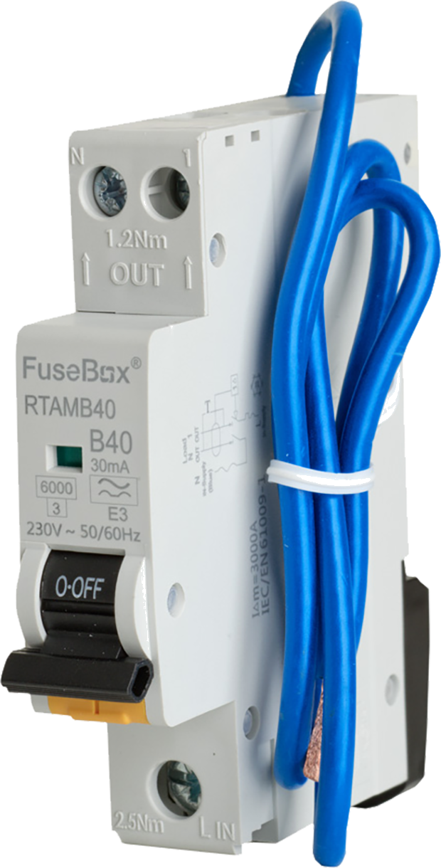 FuseBox Mini RCBO 40 Amp Type A