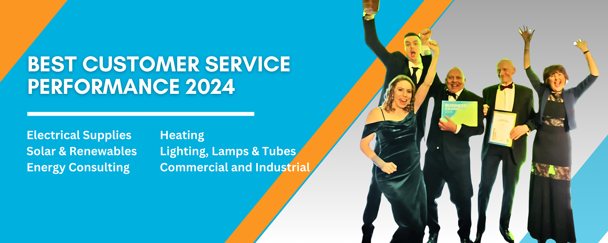 Independent electrical wholesaler Midlands Best Customer Performance Award 2024
