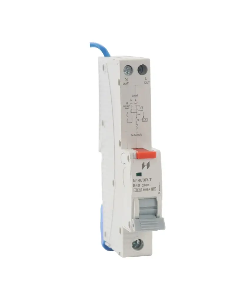 Navitas N140BR 40A Mini Type A B Curve RCBO