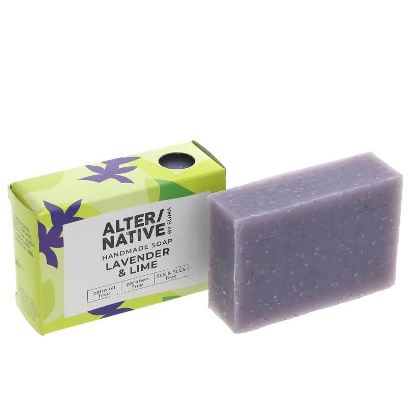 Lavender & Lime soap in a box