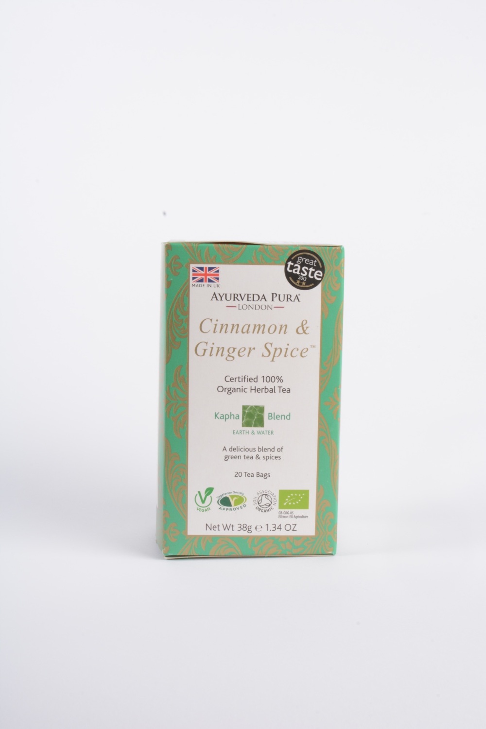 Cinnamon and Ginger Organic Herbal Tea
