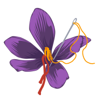 Saffron Stitch - Logo