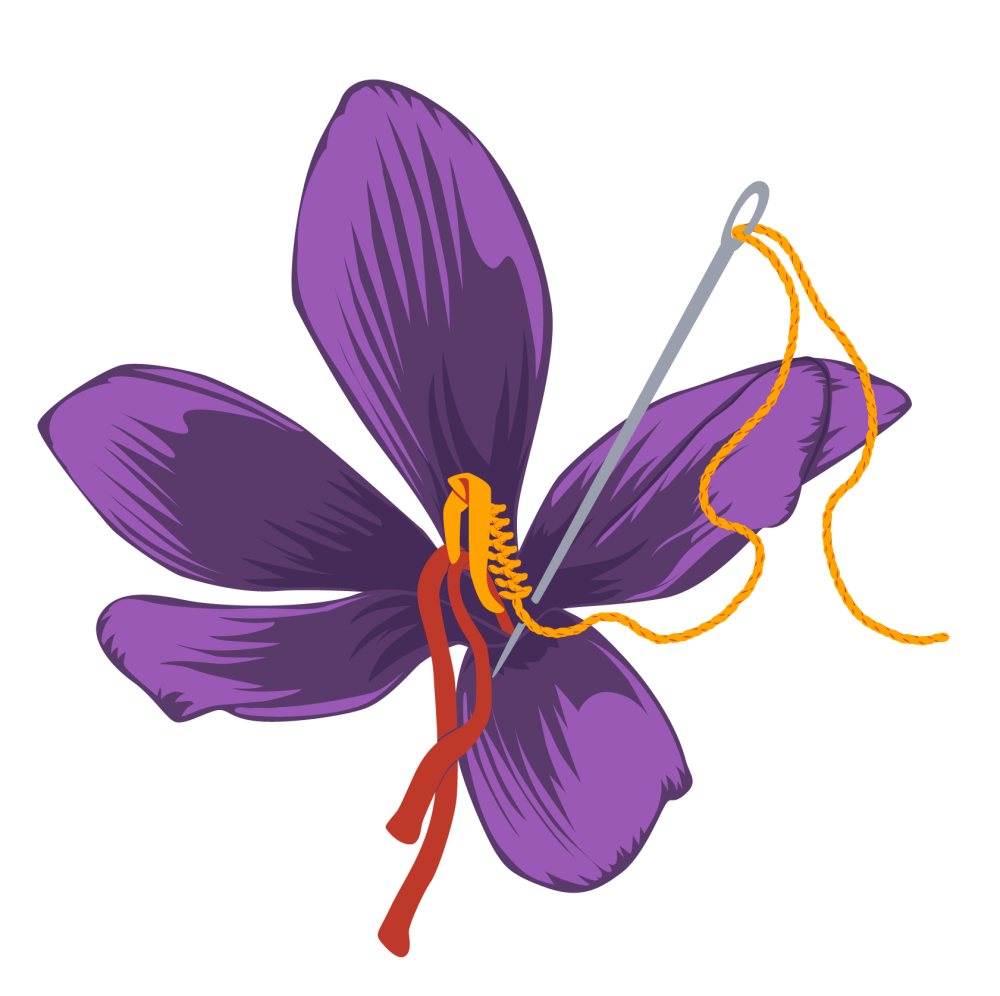 Saffron Stitch - Logo