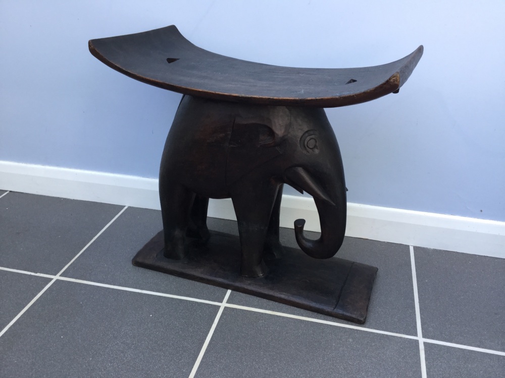 Carved Elephant seat