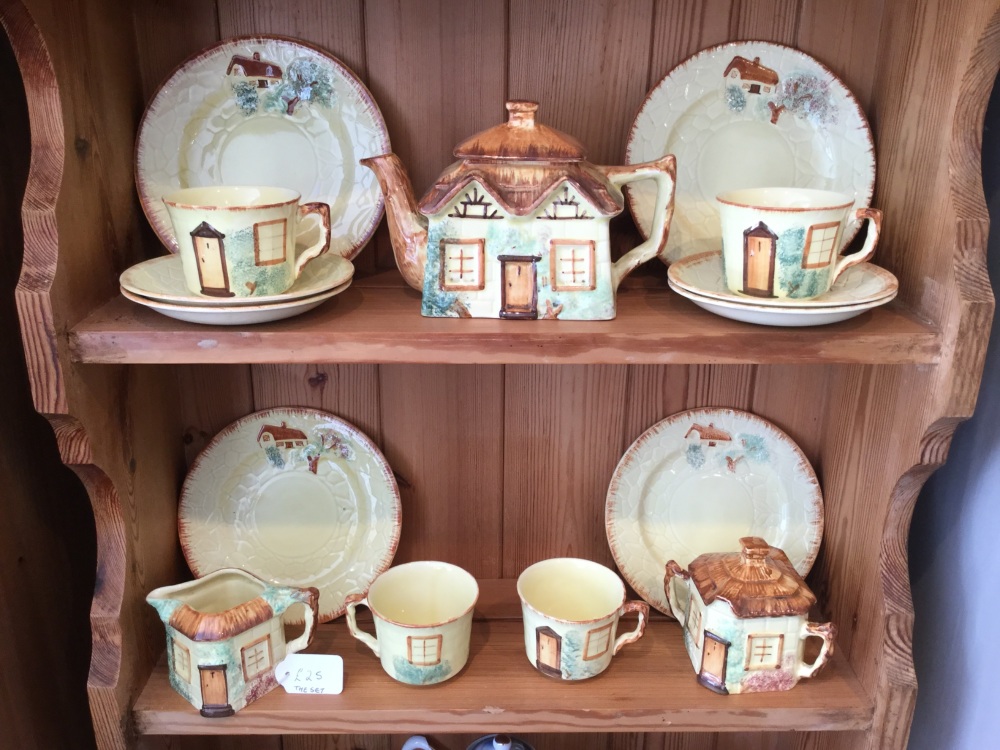 Staffordshire tea set