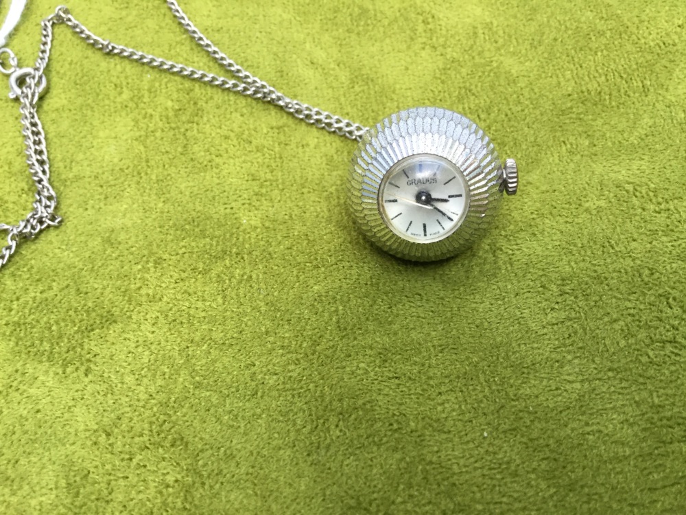 Vintage pendant watch