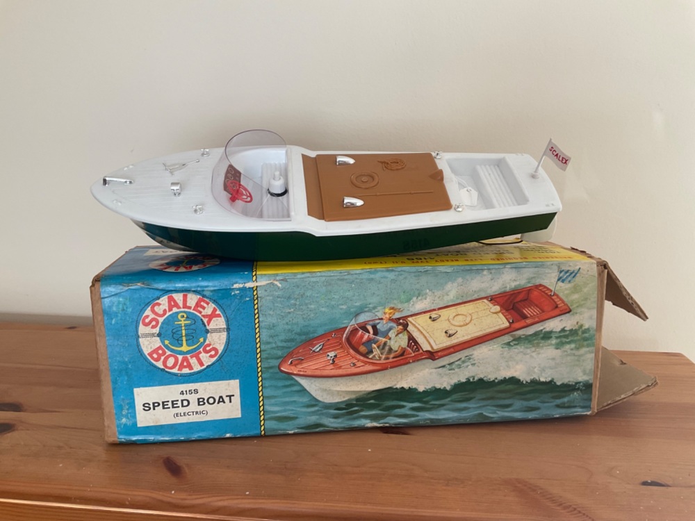 Vintage Scalex Boat Electric
