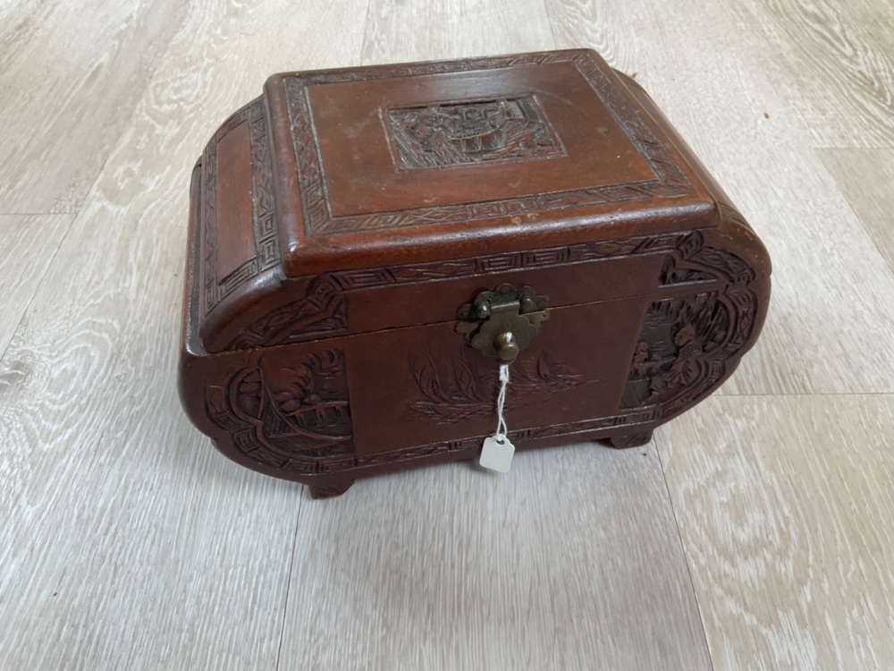 Vintage Chinese Tea Caddy