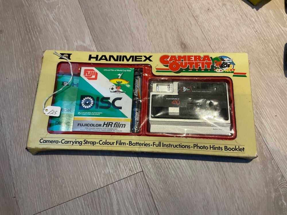 Vintage Hanimex camera outfit