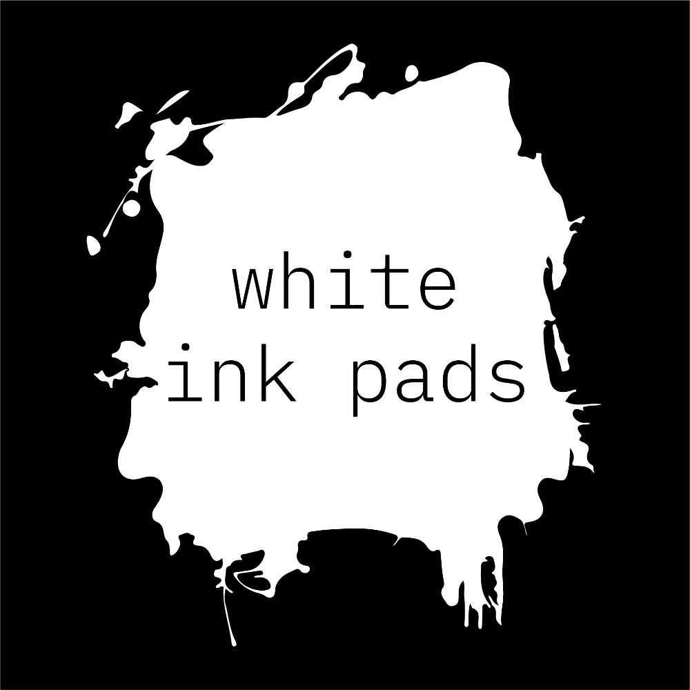 White ink pads