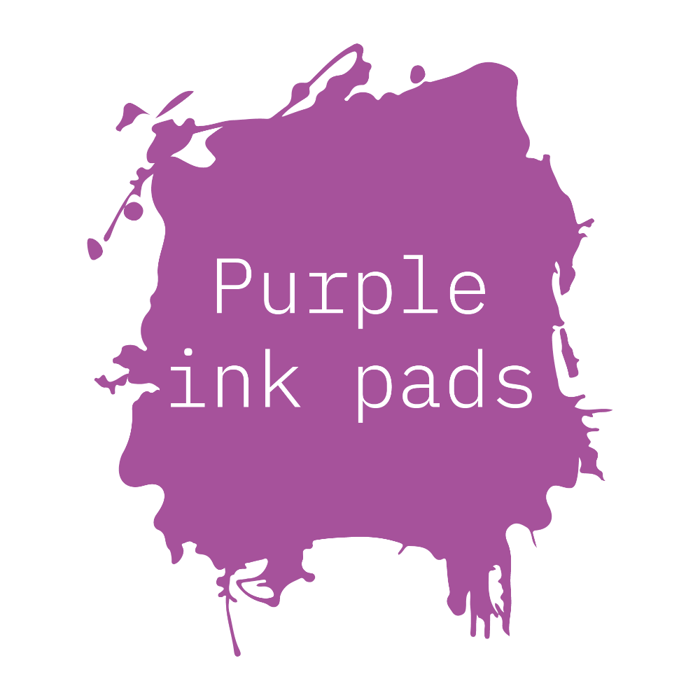 Purple ink pads