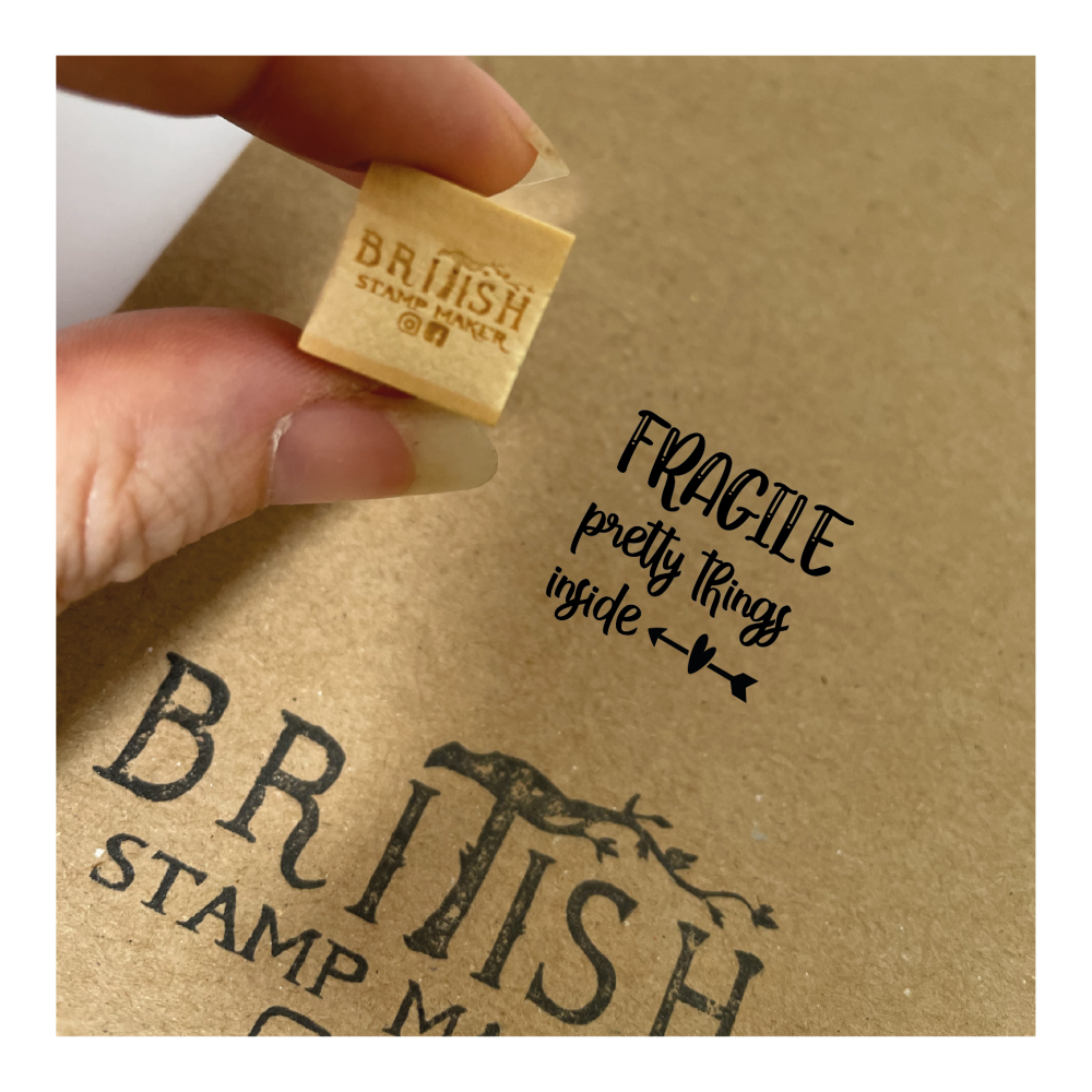 Mini Fragile stamp