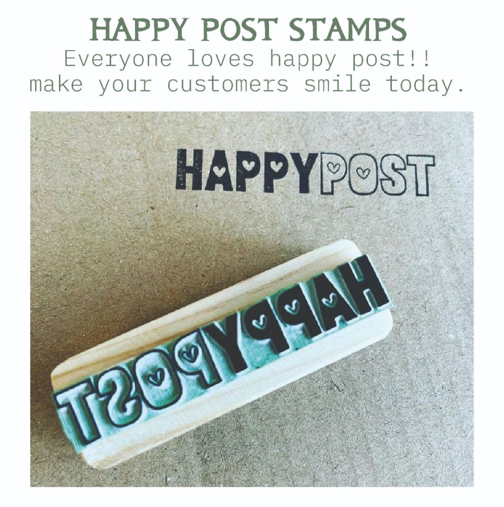 Happy post stamps
