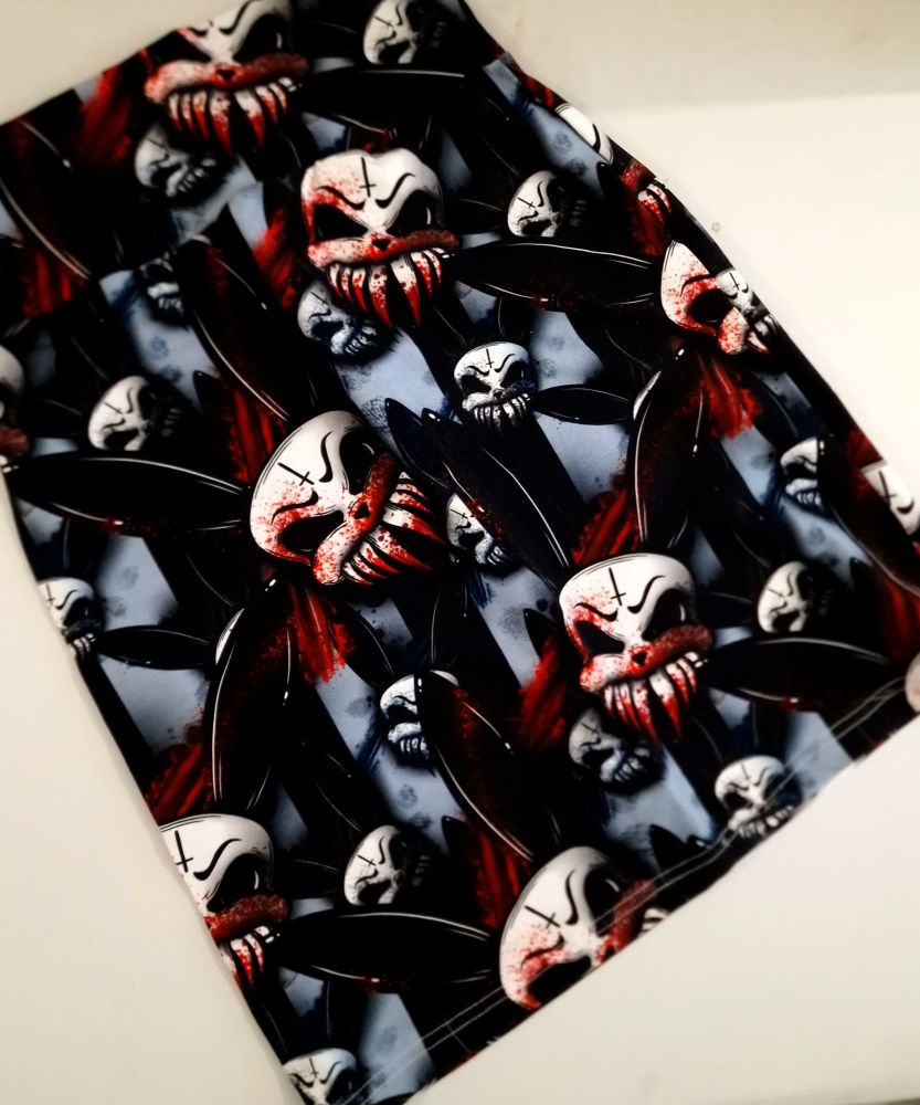 Horror bun ladies skirt small