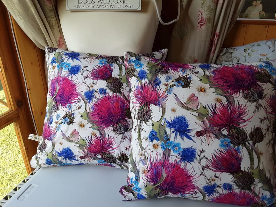 thistle cushion