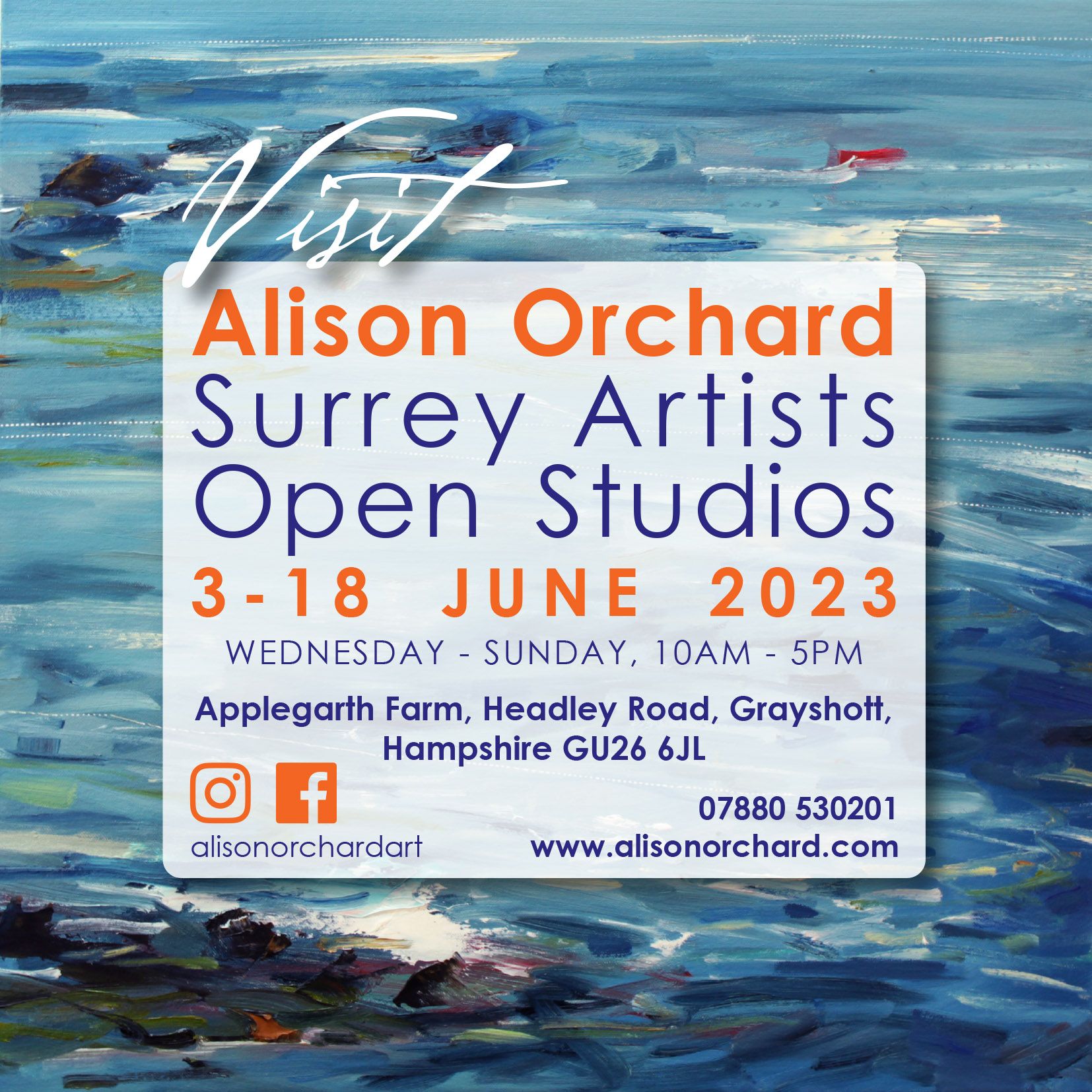 Surrey Artist Open Studios poster