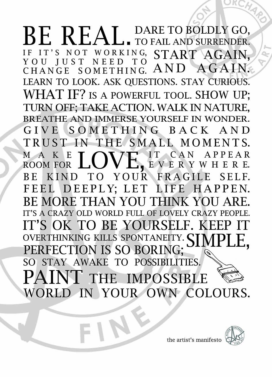 The Artists Manifesto