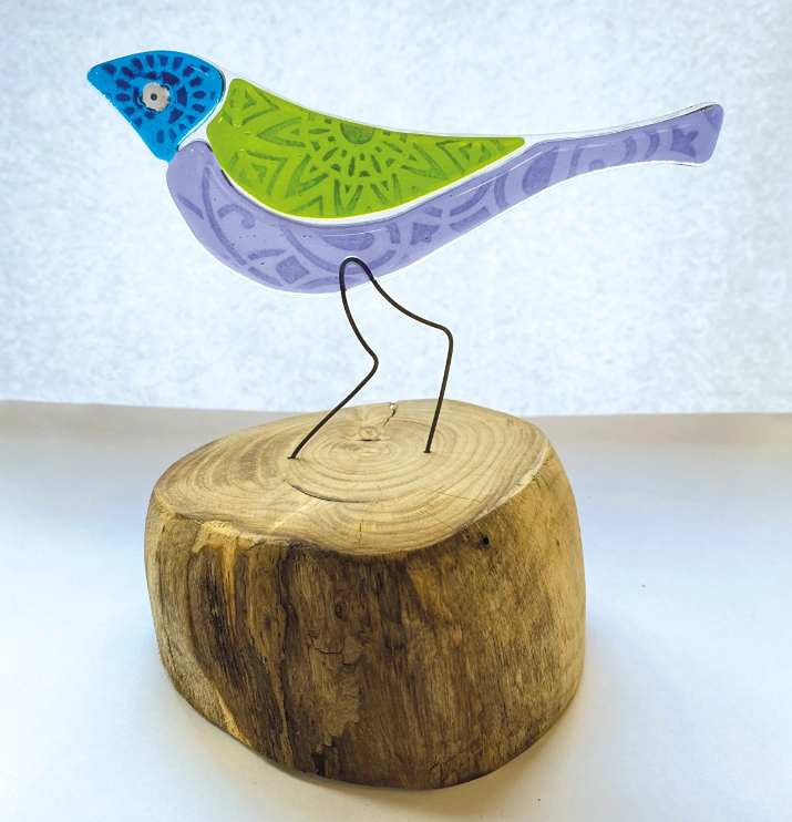 Blue plates and pots