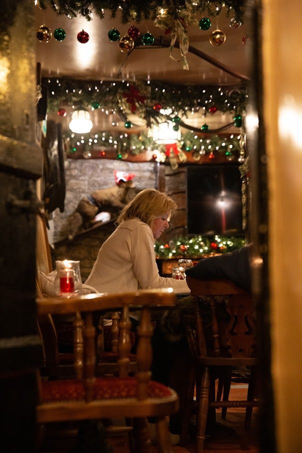 Xmas Victorian cosy bar