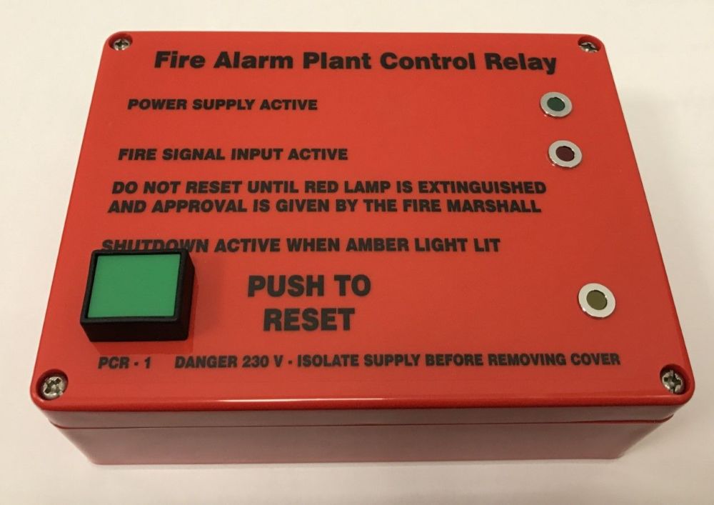 PCR-1 Fire Alarm Plant Control Relay