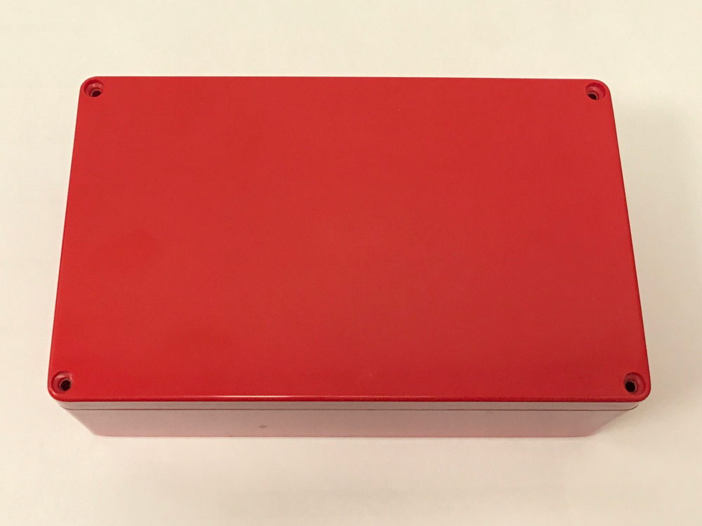 Red ABS Enclosure 200 120 75