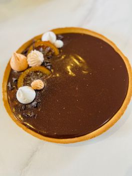 Chocolate Orange Tart - sml