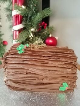 Traditional Yule Log