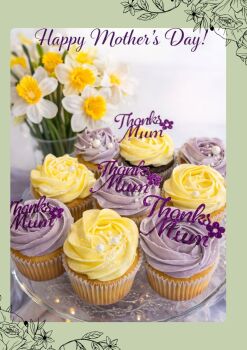 Mothers Day Cup Cake box