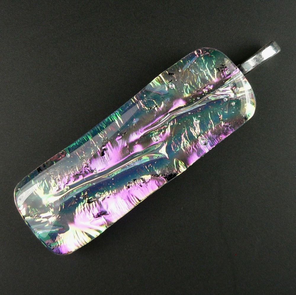 dichroic glass pendant