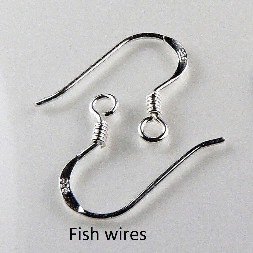 Sterling silver earrings with 16mm Tree of Life charms, on either hoop, kidney, french or fish wires, in a gift box (C)